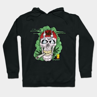 420 Hippie Skull by Hard Grafixs© Hoodie